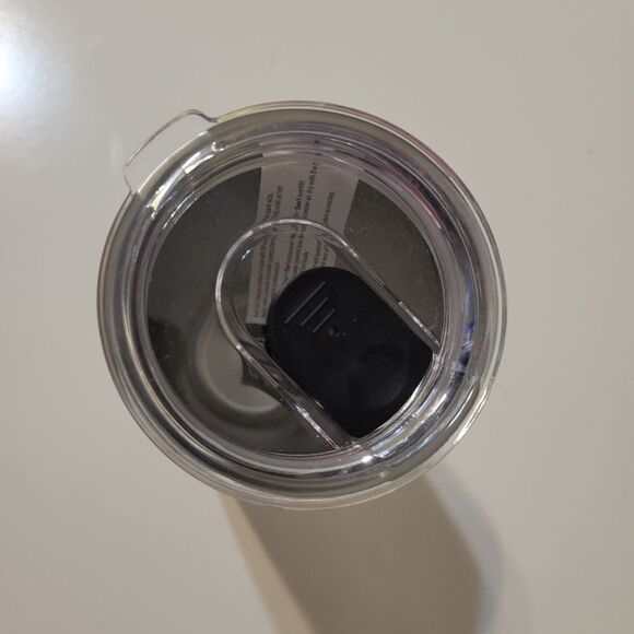 NEW STAINLESS STEEL SLIDE BLACK CAT BEWARE RAE DUNN INSULATED TUMBLER CUP NWT - Picture 2 of 8